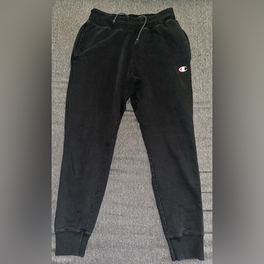 Champion Black Sweatpants/Joggers (USED) Men’s Size Medium